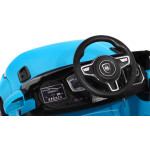 Elektrické autíčko Rapid Racer - nelakované - modré